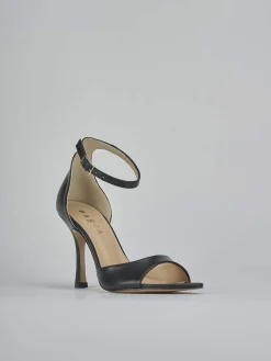 Sandali tacco 9cm pelle Donna Sandali Tacco Alto