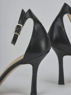 Sandali tacco 9cm pelle Donna Sandali Tacco Alto