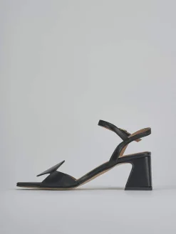 Hot Sandali tacco 5cm pelle Donna Sandali Tacco Alto