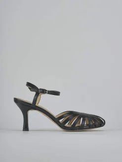 Discount Sandali tacco 6cm pelle Donna Sandali Tacco Alto