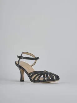 Discount Sandali tacco 6cm pelle Donna Sandali Tacco Alto