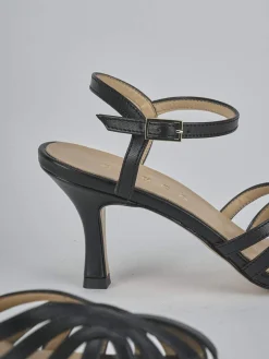 Discount Sandali tacco 6cm pelle Donna Sandali Tacco Alto