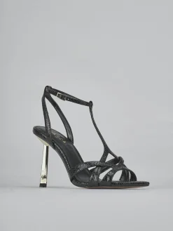 Clearance Sandali tacco 9cm pelle Donna Sandali Tacco Alto