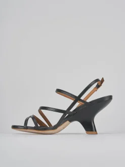 Hot Sandali tacco 8cm pelle Donna Sandali Tacco Alto