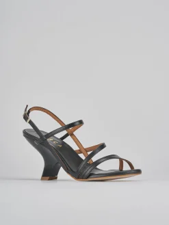 Hot Sandali tacco 8cm pelle Donna Sandali Tacco Alto