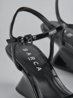 Discount Sandali tacco 5cm pelle Donna Sandali Tacco Alto