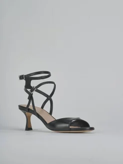 Discount Sandali tacco 5cm pelle Donna Sandali Tacco Alto