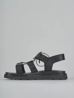 Clearance Sandali tacco 1cm pelle Donna Sandali Tacco Basso