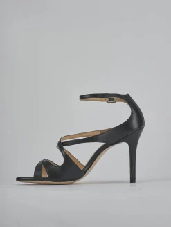 Sale Sandali tacco 9cm pelle Donna Sandali Tacco Alto