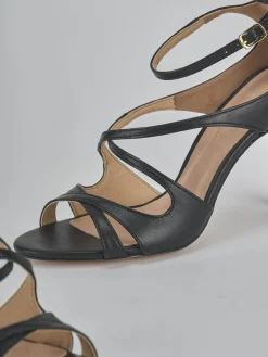 Sale Sandali tacco 9cm pelle Donna Sandali Tacco Alto