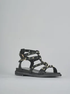 Sale Sandali tacco 2cm pelle Donna Sandali Tacco Basso