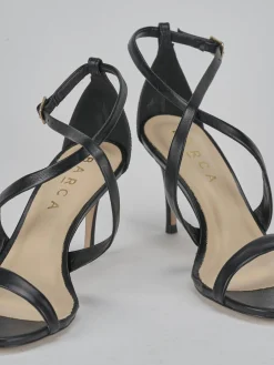 Online Sandali tacco 7cm pelle Donna Sandali Tacco Alto