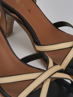 Online Sandali tacco 8cm pelle Donna Sandali Tacco Alto