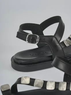 Discount Sandali tacco 1cm pelle Donna Sandali Tacco Basso