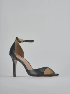 Clearance Sandali tacco 9cm pelle Donna Sandali Tacco Alto