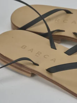 Discount Sandali tacco 1cm pelle Donna Sandali Tacco Basso