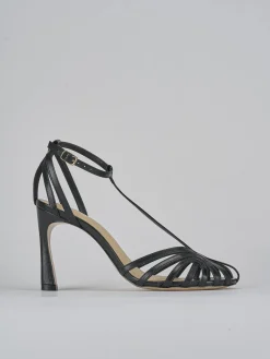 Sandali tacco 9cm pelle Donna Sandali Tacco Alto