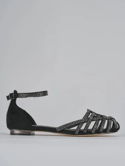 Sale Sandali tacco 1cm pelle Donna Sandali Tacco Basso