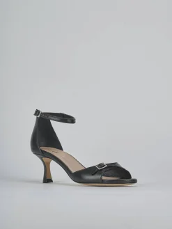 Online Sandali tacco 5cm pelle Donna Sandali Tacco Alto