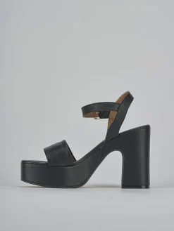 Sandali tacco 9cm pelle Donna Sandali Tacco Alto