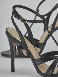 Outlet Sandali tacco 10cm pelle Donna Sandali Tacco Alto