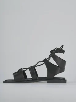 Sale Sandali tacco 1cm pelle Donna Sandali Tacco Basso