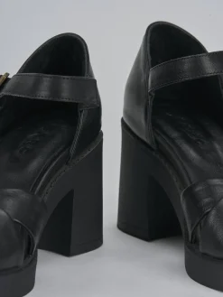 Sale Sandali tacco 7cm pelle Donna Sandali Tacco Alto