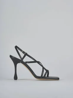 Clearance Sandali tacco 10cm pelle Donna Sandali Tacco Alto