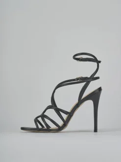 Clearance Sandali tacco 10cm pelle Donna Sandali Tacco Alto