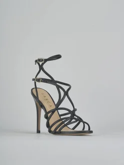 Clearance Sandali tacco 10cm pelle Donna Sandali Tacco Alto