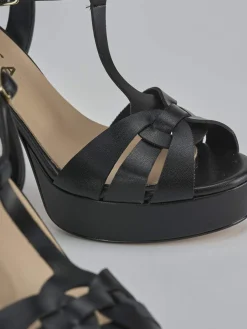 Best Sandali tacco 9cm pelle Donna Sandali Tacco Alto