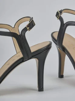 Discount Sandali tacco 7cm pelle Donna Sandali Tacco Alto