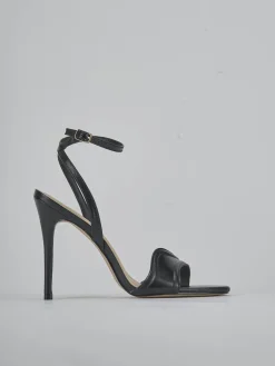 Outlet Sandali tacco 10cm pelle Donna Sandali Tacco Alto