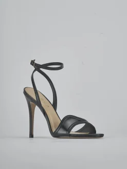 Outlet Sandali tacco 10cm pelle Donna Sandali Tacco Alto