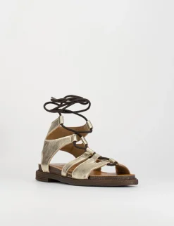 Clearance Sandali tacco 2cm pelle Donna Sandali Tacco Basso