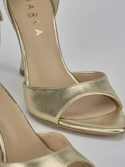 Clearance Sandali tacco 9cm pelle Donna Sandali Tacco Alto