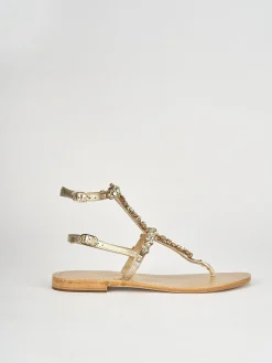 Best Sandali tacco 1cm pelle Donna Sandali Tacco Basso