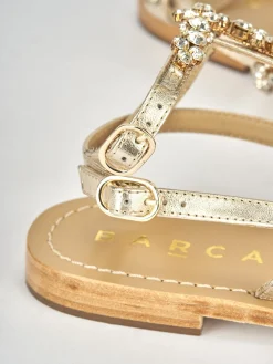 Best Sandali tacco 1cm pelle Donna Sandali Tacco Basso