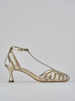 Best Sandali tacco 5cm pelle Donna Sandali Tacco Alto