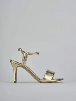 New Sandali tacco 7cm pelle Donna Sandali Tacco Alto