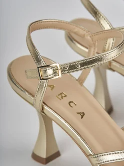 Outlet Sandali tacco 6cm pelle Donna Sandali Tacco Alto