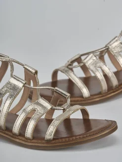 Discount Sandali tacco 1cm pelle Donna Sandali Tacco Basso