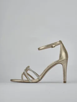 Sale Sandali tacco 8cm pelle Donna Sandali Tacco Alto