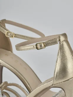 Sale Sandali tacco 8cm pelle Donna Sandali Tacco Alto