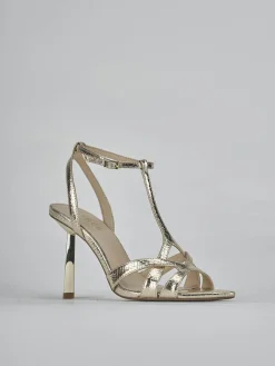 New Sandali tacco 9cm pelle Donna Sandali Tacco Alto