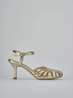 Sale Sandali tacco 6cm pelle Donna Sandali Tacco Alto