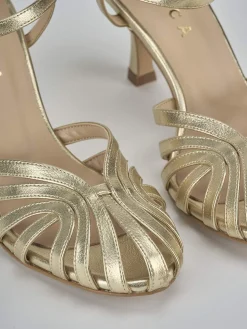 Sale Sandali tacco 6cm pelle Donna Sandali Tacco Alto