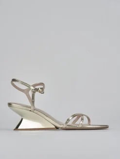 Hot Sandali tacco 5cm pelle Donna Sandali Tacco Alto