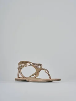 Best Sandali tacco 1cm pelle Donna Sandali Tacco Basso