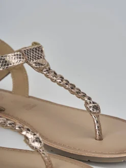 Best Sandali tacco 1cm pelle Donna Sandali Tacco Basso